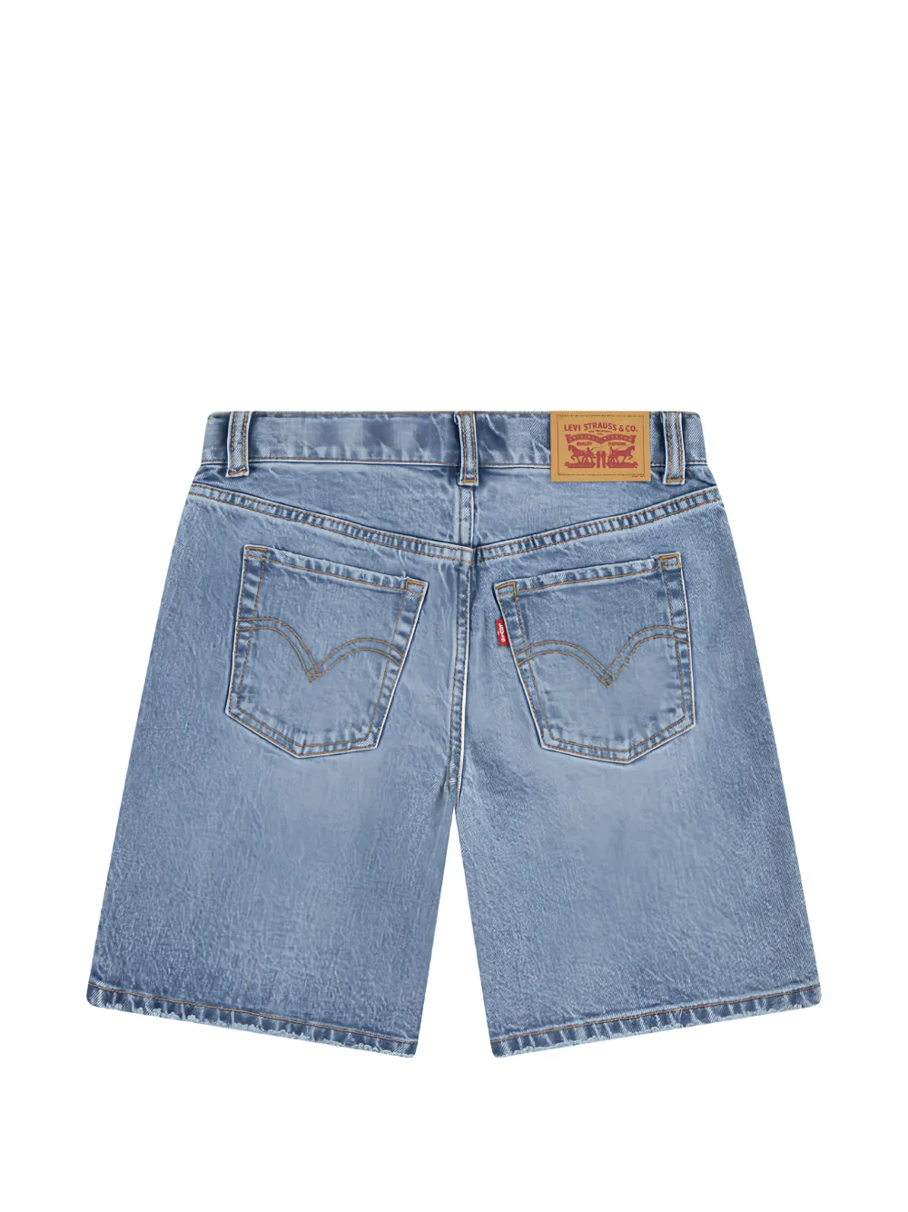 Levi's Kids 94 denim shorts Blauw
