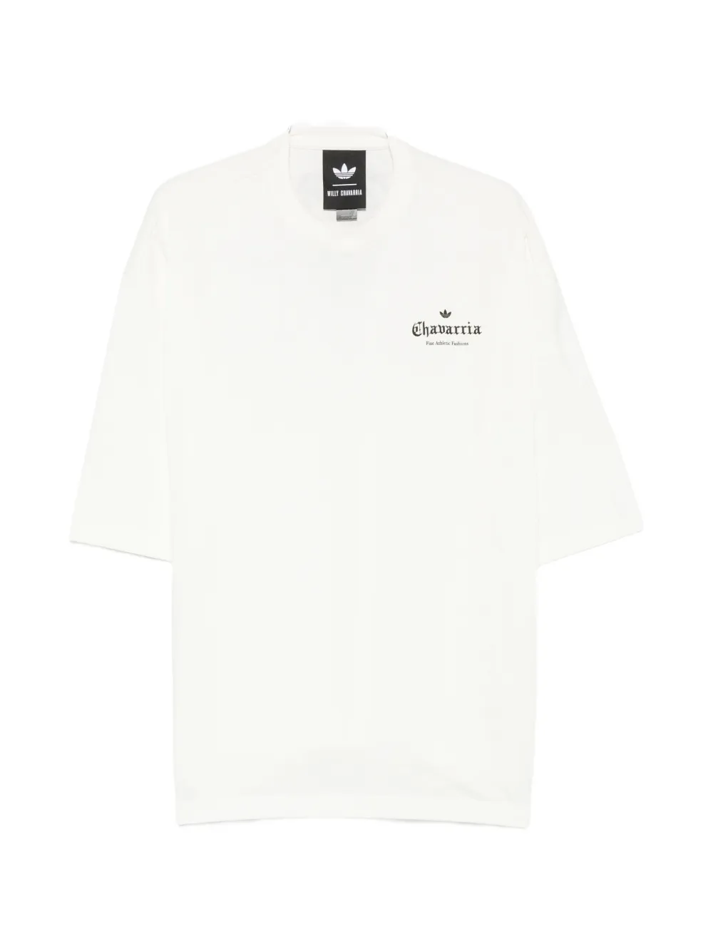 adidas x Willy Chavarria logo-print T-shirt - Nude