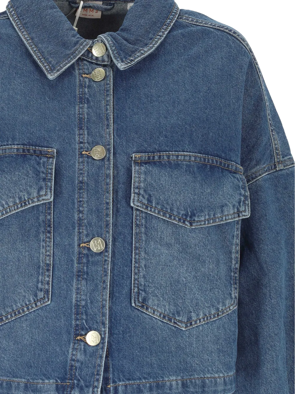 Marella Denim jack Blauw