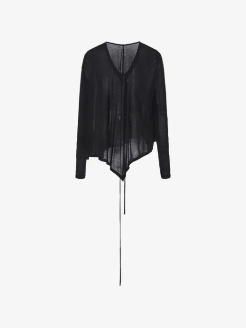 ili node Brooke asymmetric-hem top