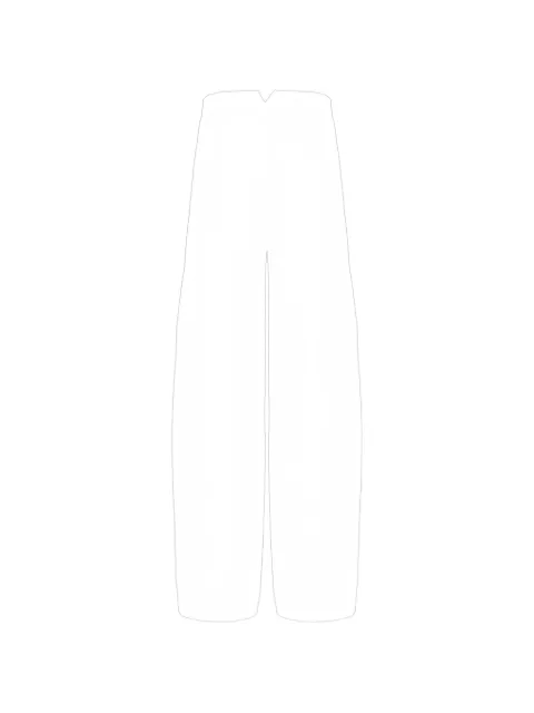 ili node Delia pleated trousers