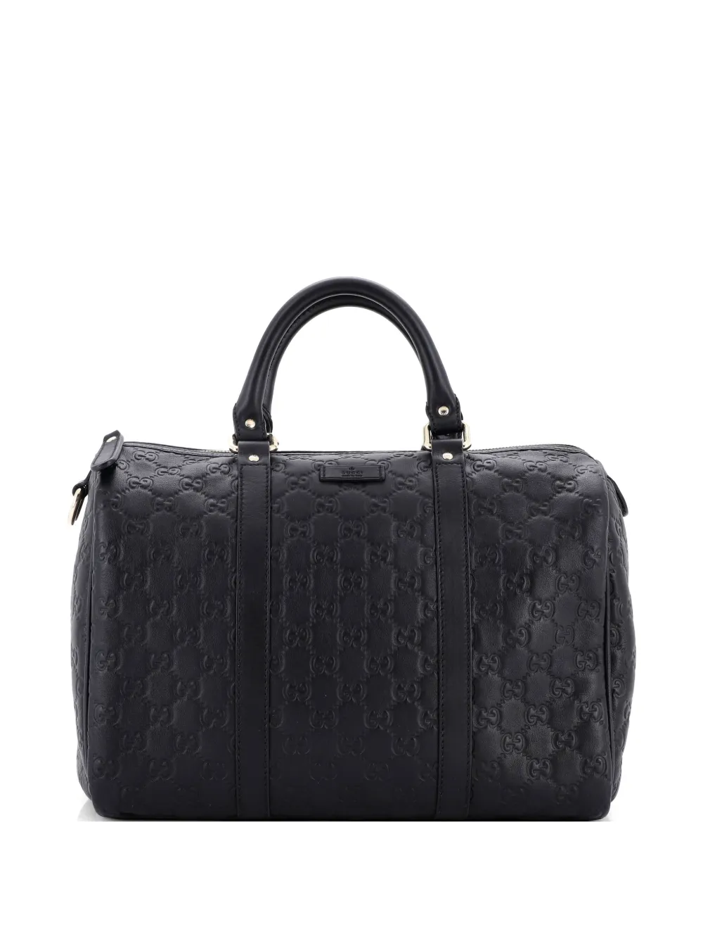 Gucci Pre-Owned Joy Boston Bag Guccissima Leather Medium handbag - Nero