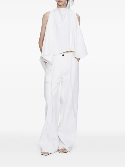 ili node Greer wide-leg trousers