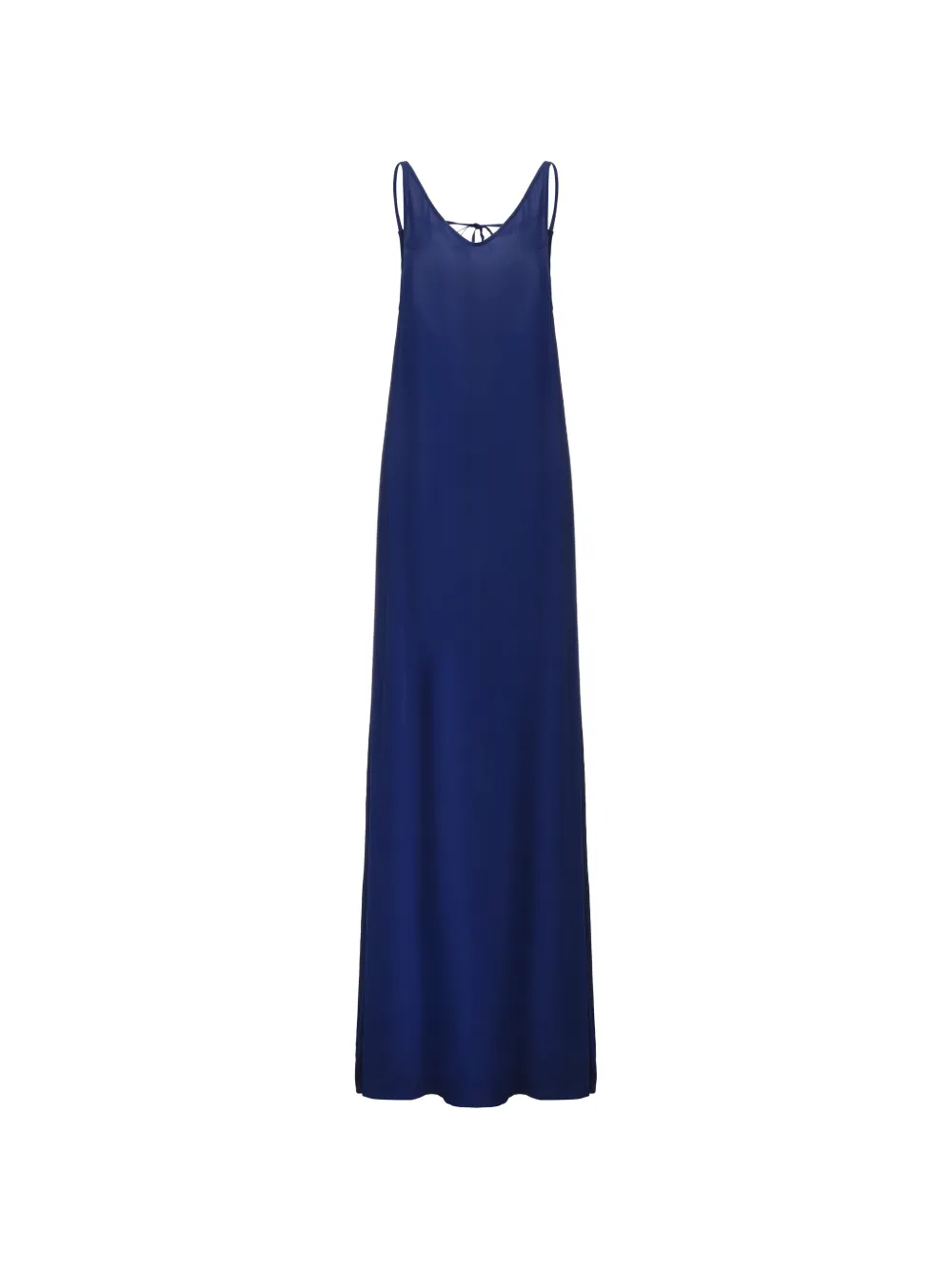 ili node Jada back-tie sleeveless maxi dress - Blu