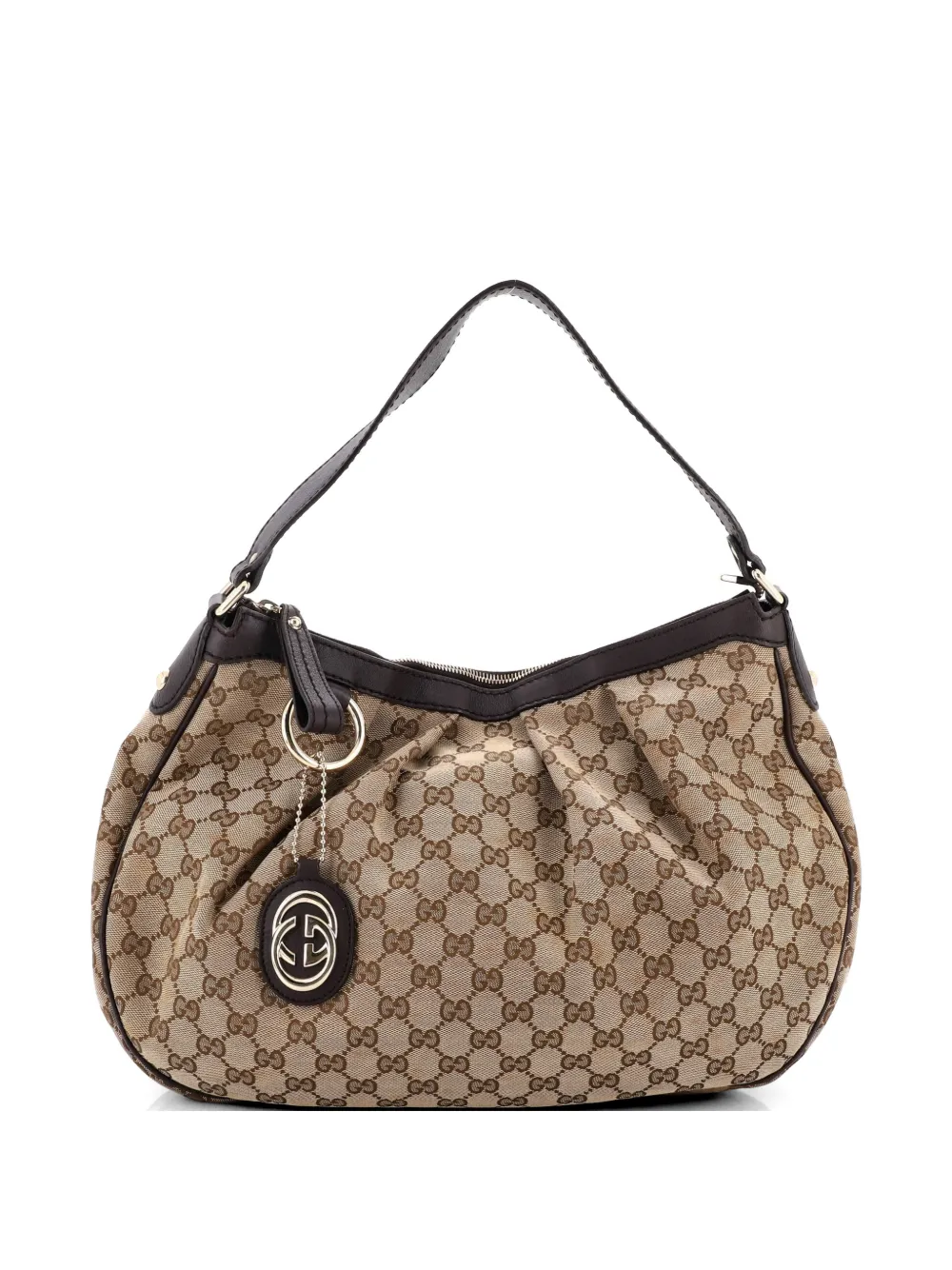 Gucci Pre-Owned Borsa passepartout Sukey GG - Marrone