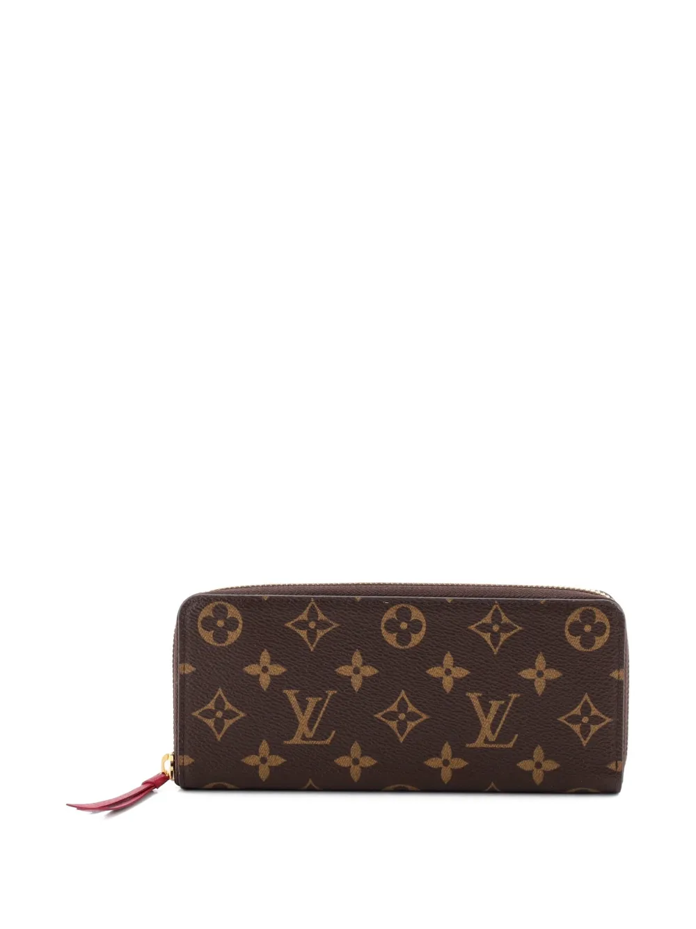 Louis Vuitton Pre-Owned Kleine Clemence Portemonnaie aus Monogramm-Canvas - Braun