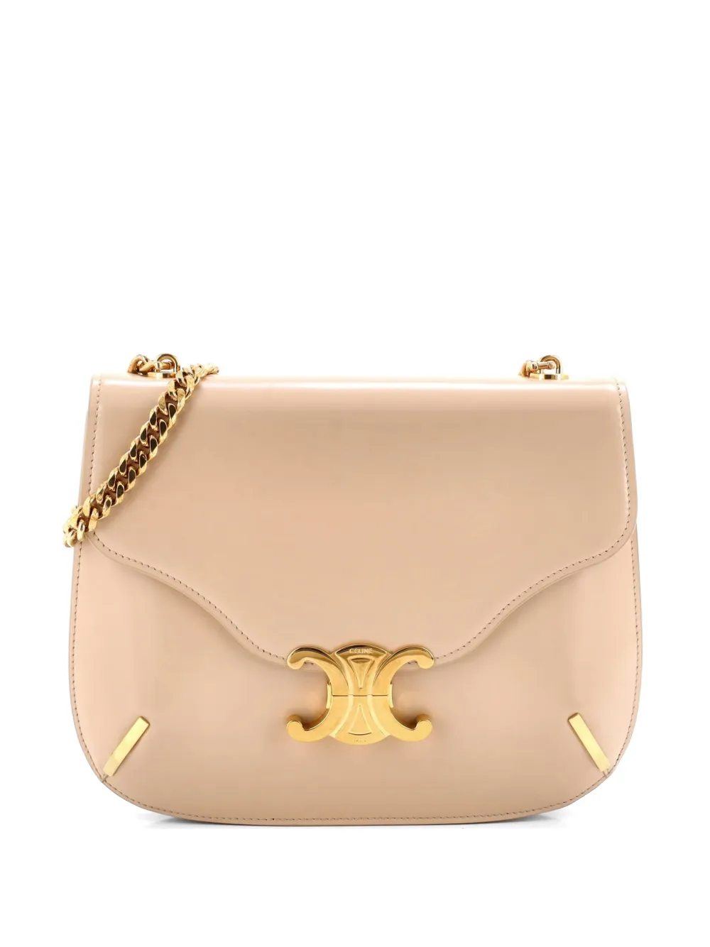 Celine Pre-Owned Besace Triomphe Smooth Calfskin Small shoulder bag - Toni neutri