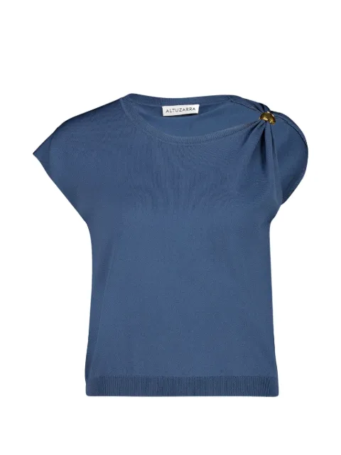 Altuzarra Blusa Rinaldi com detalhe de ferragem