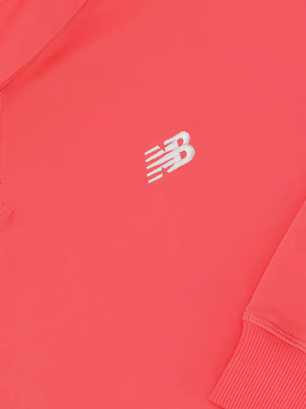 New Balance Kids Hoodie met geborduurd logo Oranje