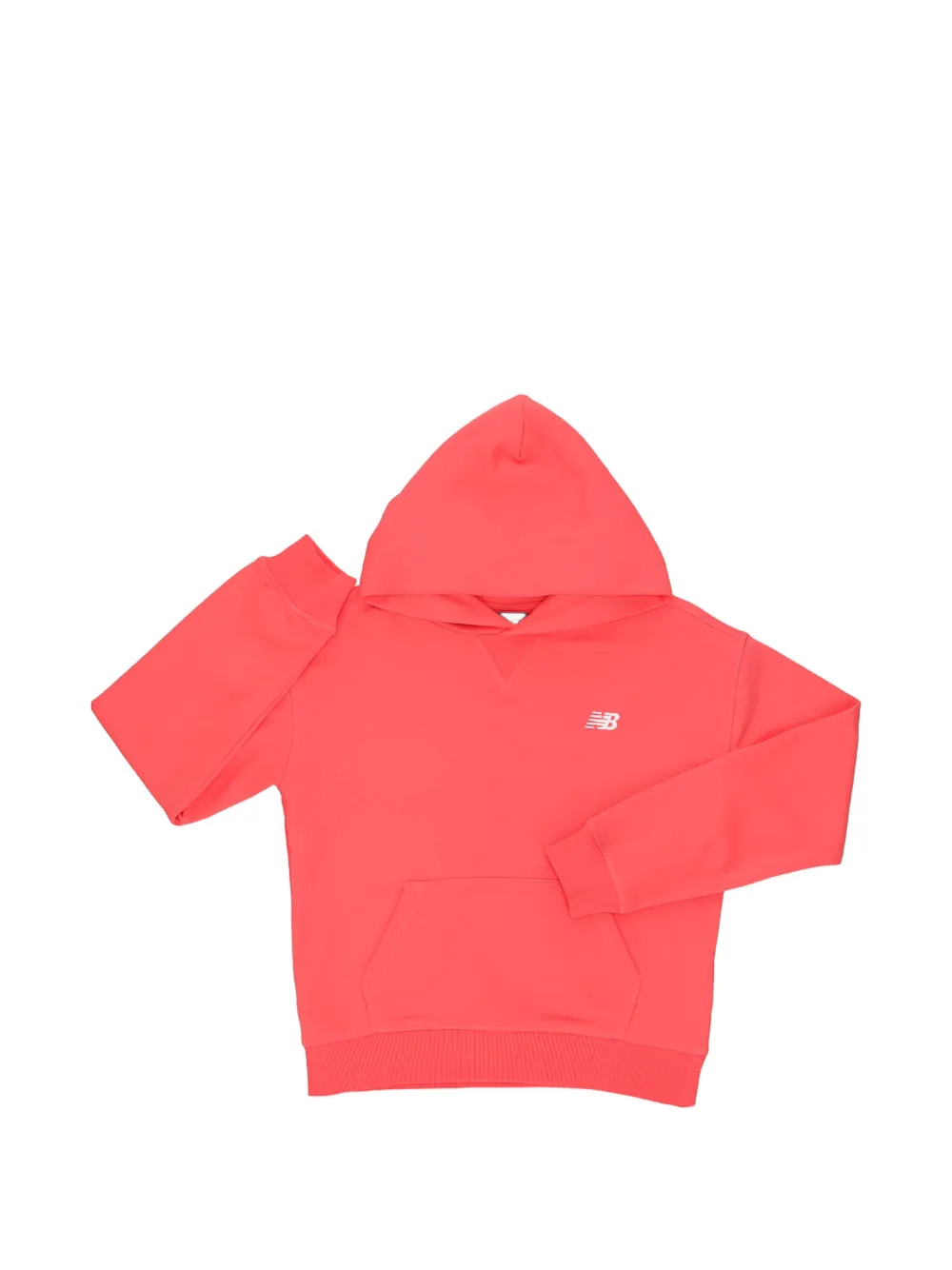 New Balance Kids logo-embroidered hoodie - Arancione