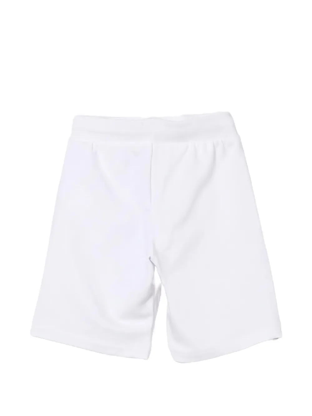 Moschino Kids Shorts met logoprint Wit