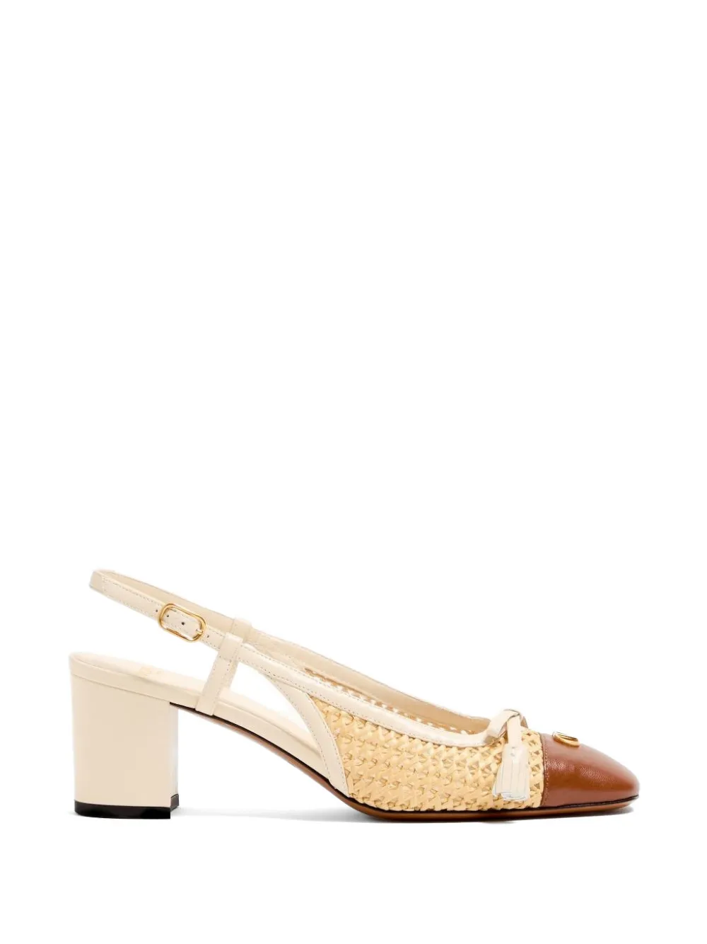 Valentino Garavani Valet Du Roi interwoven sandals Beige