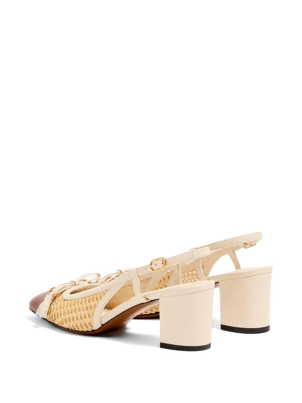 Valentino Garavani Valet Du Roi interwoven sandals Beige