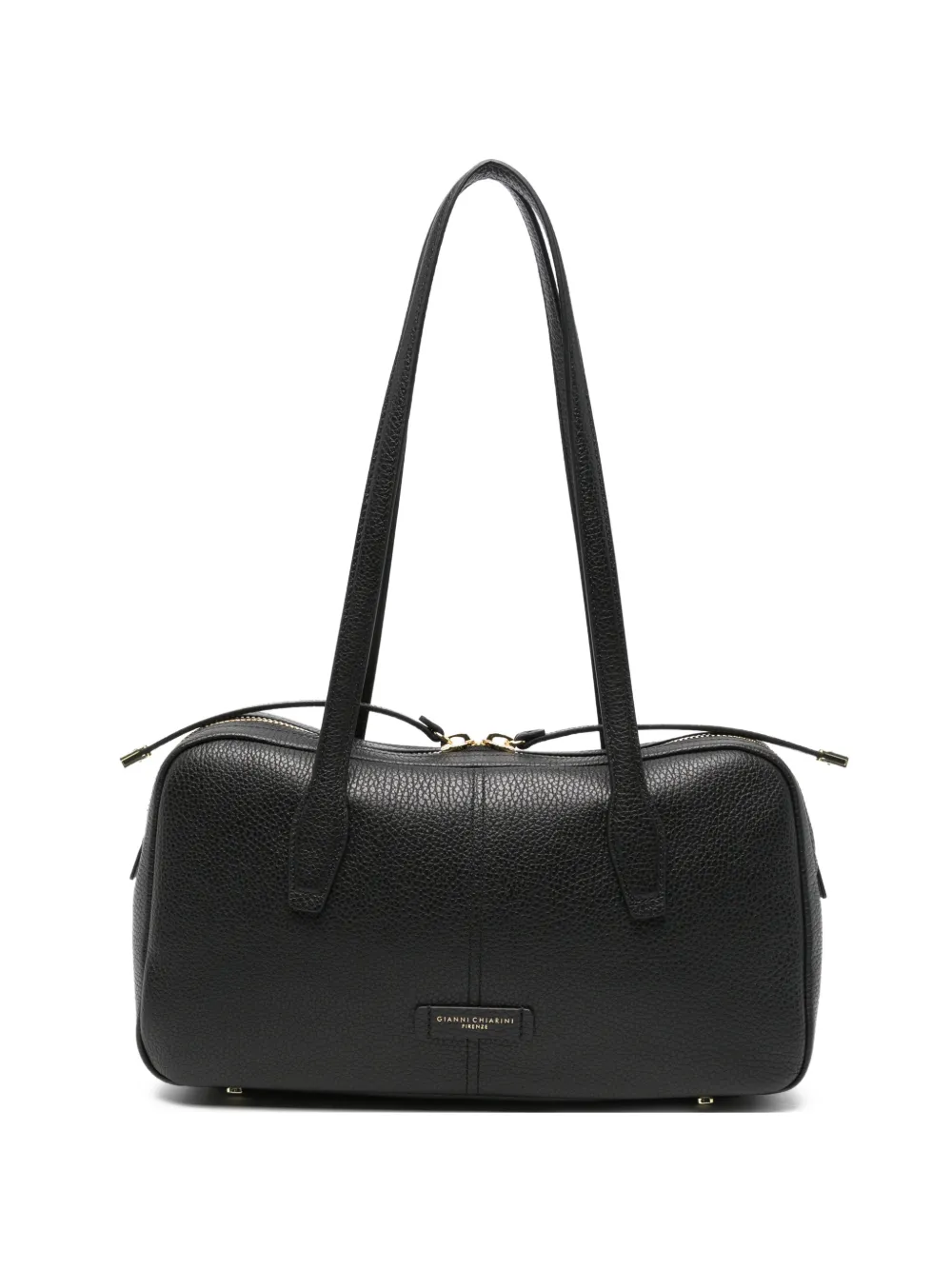 GIANNI CHIARINI Aryna leather shoulder bag - Nero
