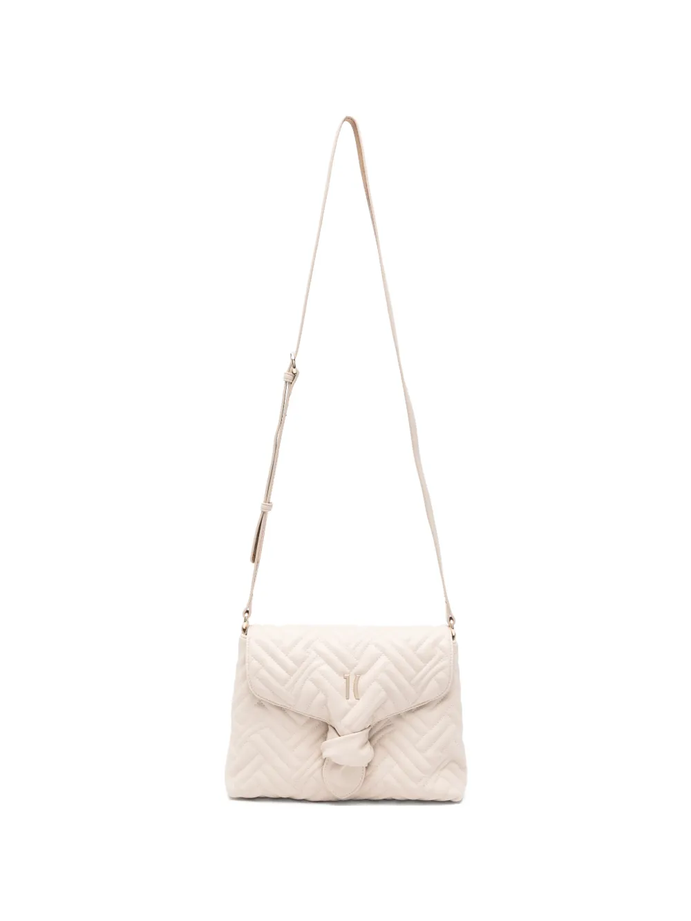 ALVIERO MARTINI 1° CLASSE quilted shoulder bag - Toni neutri