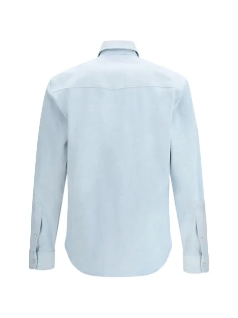 Umit Benan western-yoke button-up shirt