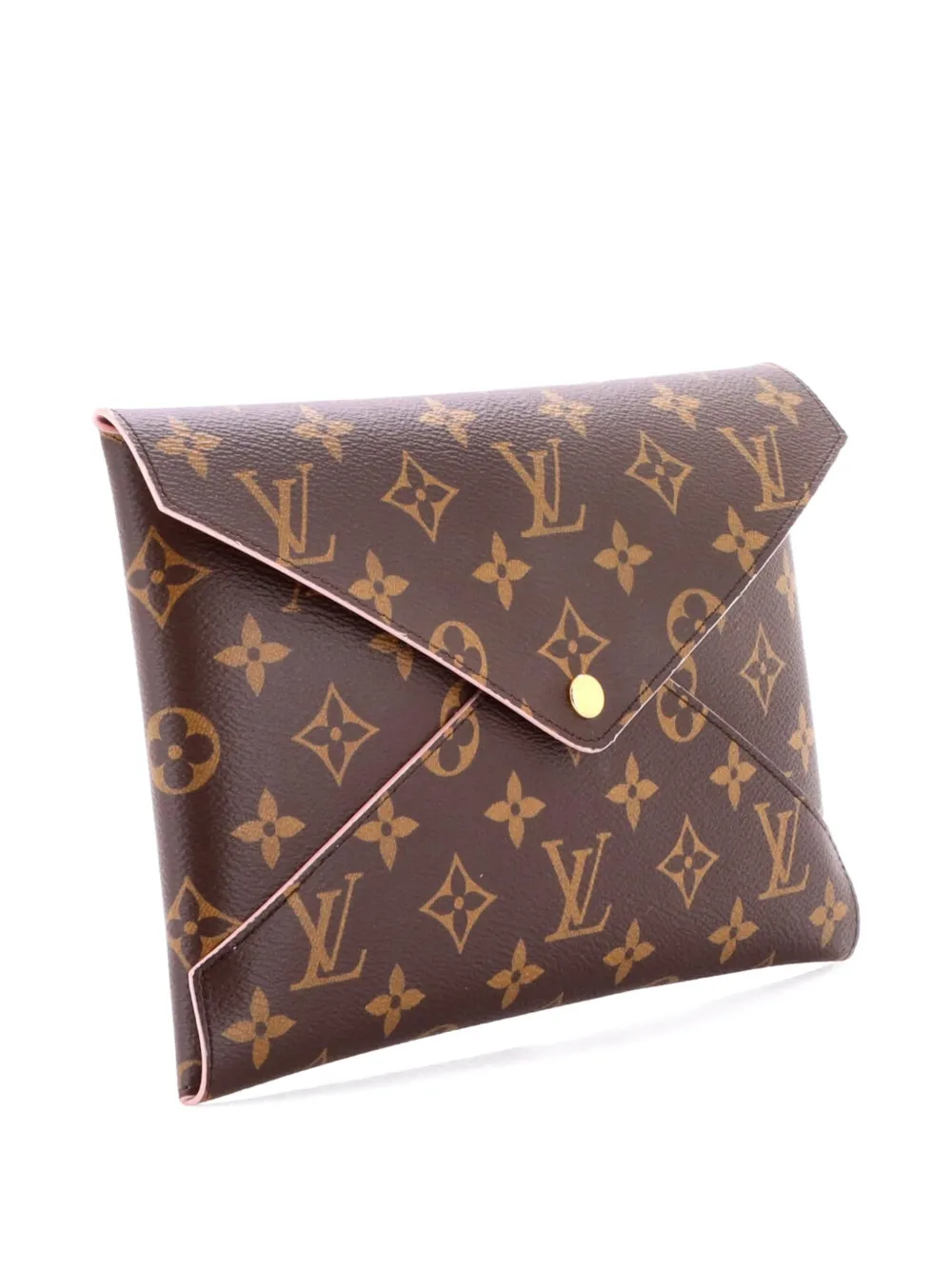 Louis Vuitton Pre-Owned Pouch Kirigami GM in tela con monogramma - Marrone