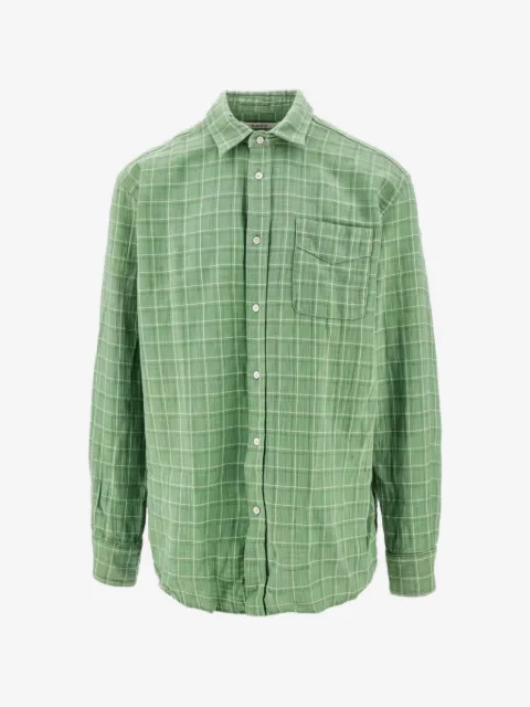 Foret Scout check-pattern shirt