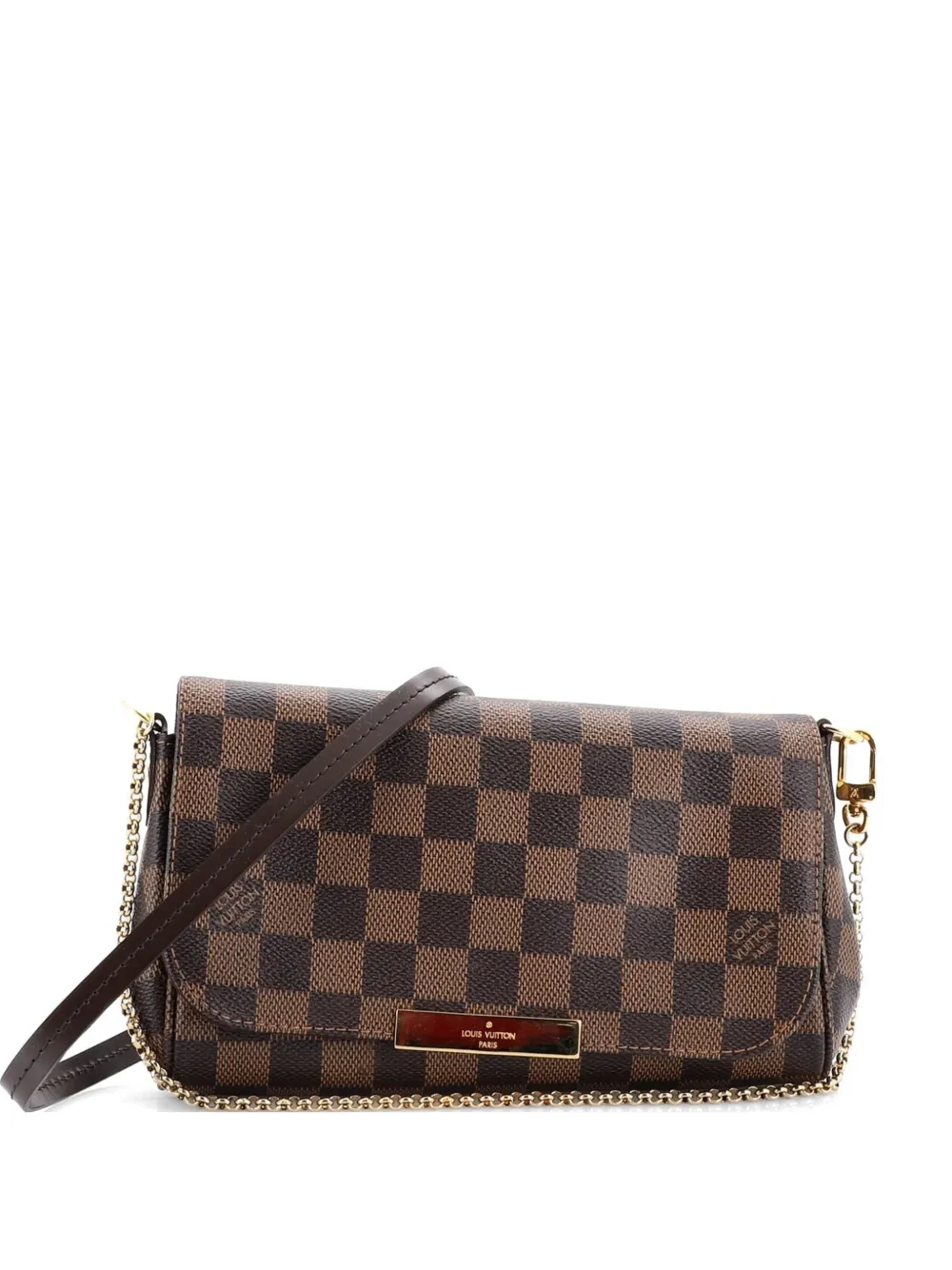 Louis Vuitton Pre-Owned Favorite Damier PM Umhängetasche - Braun