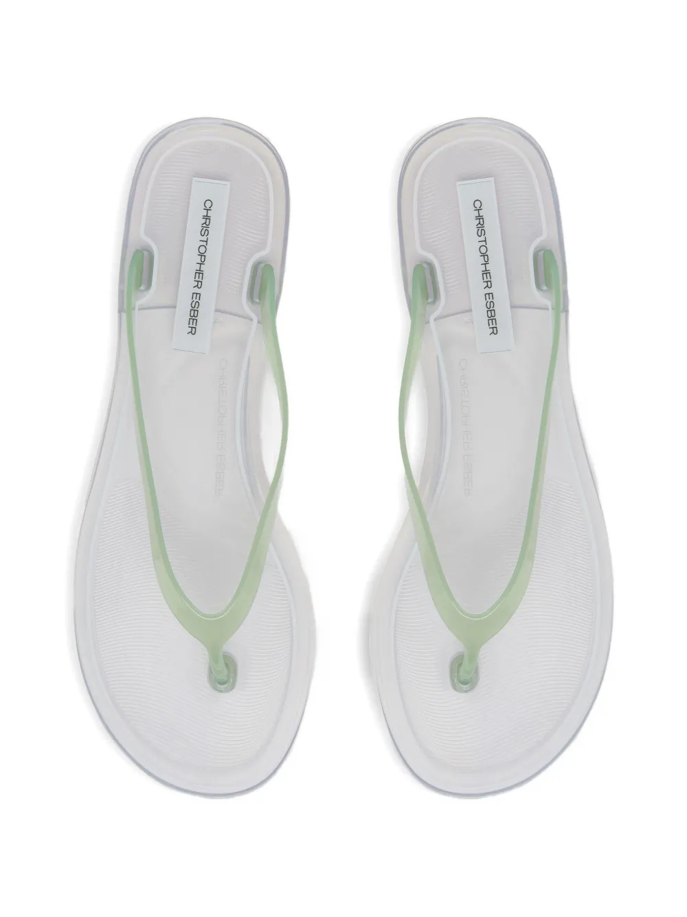 Christopher Esber Jo teenslippers Groen