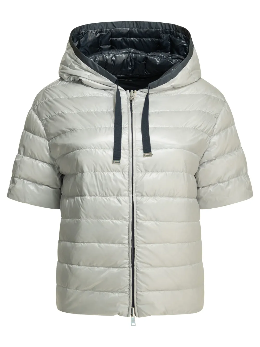 Herno Gewatteerd jack met capuchon Blauw