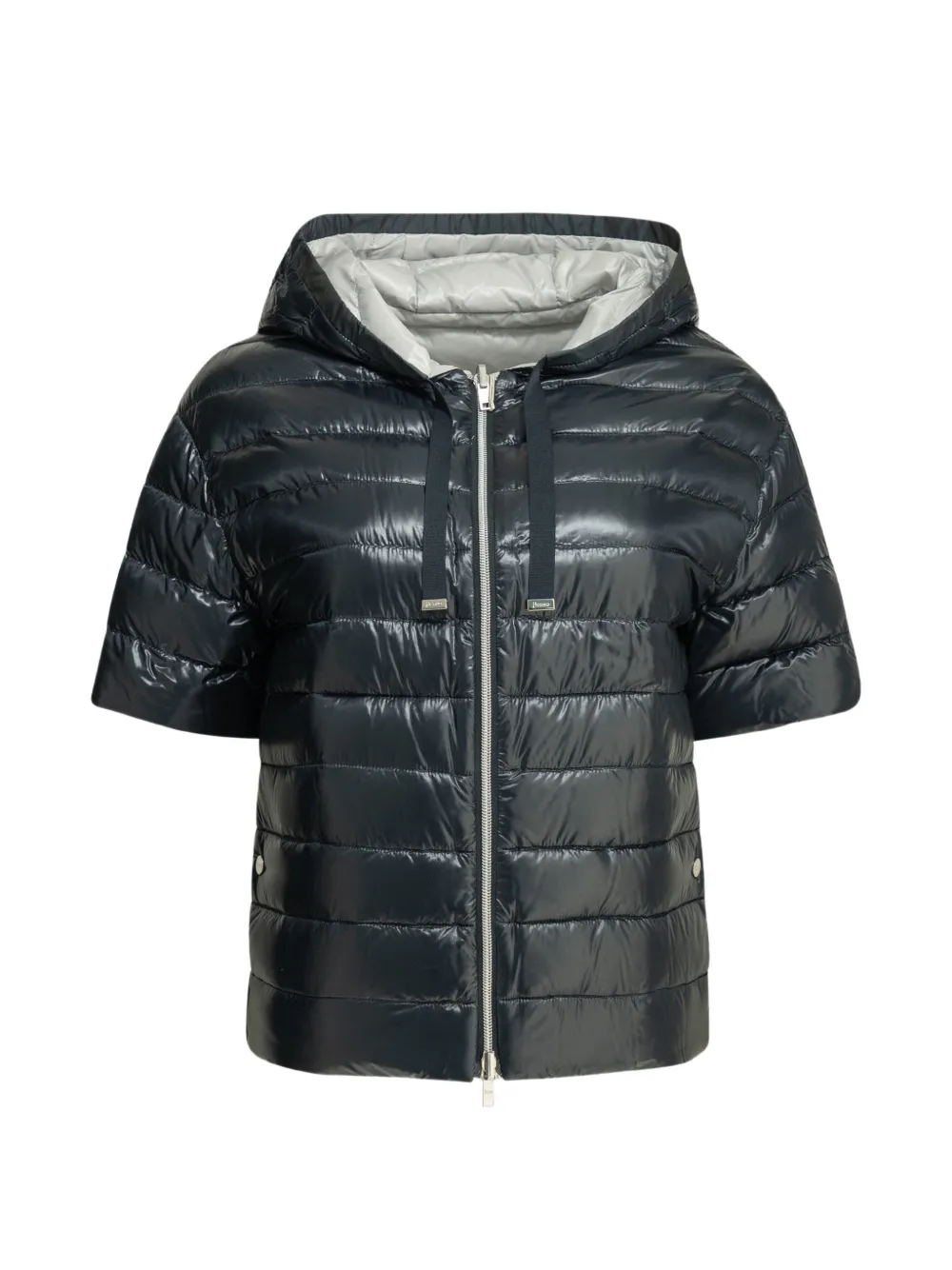 Herno quilted hooded reversible puffer jacket - Blue