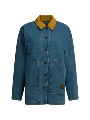 Barbour International コーデュロイカラー ジャケット | ブルー