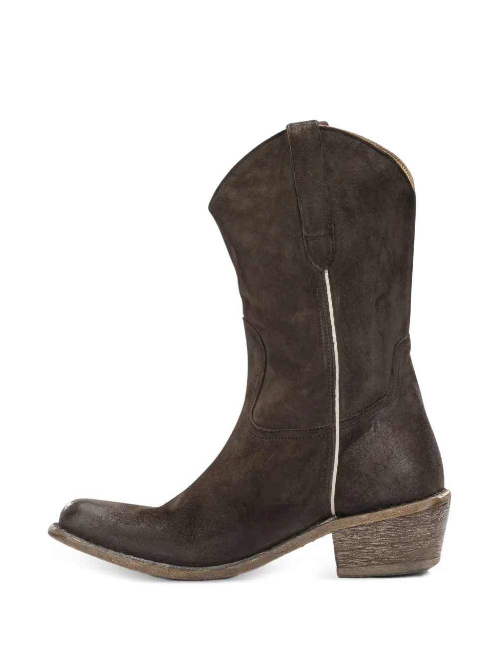 Moma suede western boots Bruin