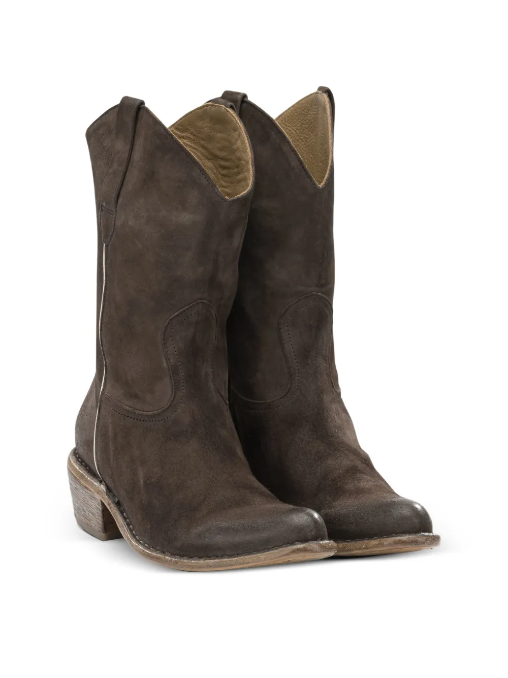 Moma suede western boots Bruin