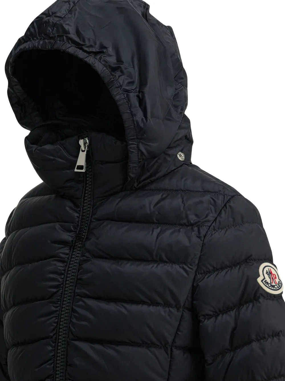 Moncler Enfant Gewatteerde jas Zwart