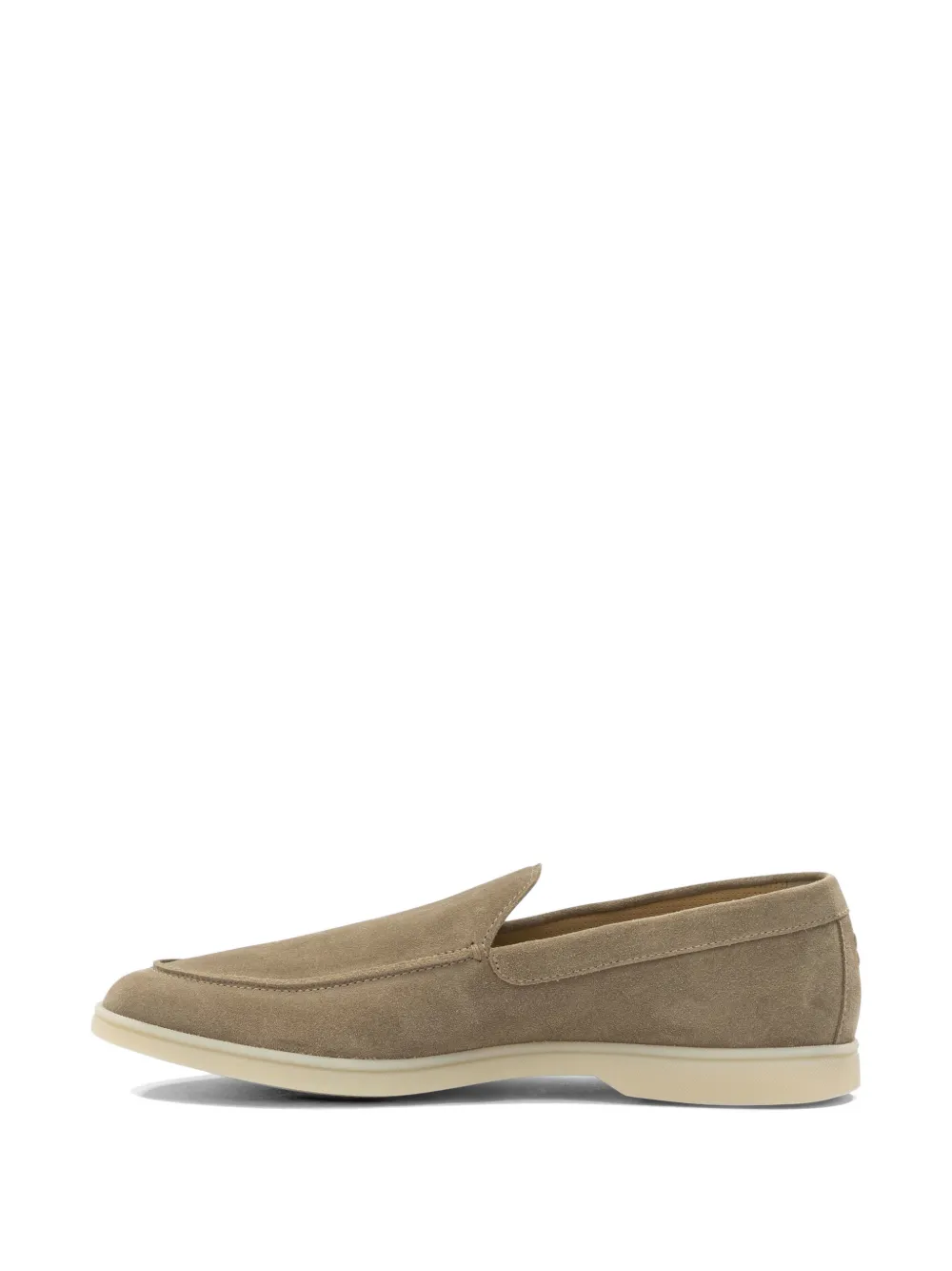 Henderson Baracco Panarea suede loafers Beige