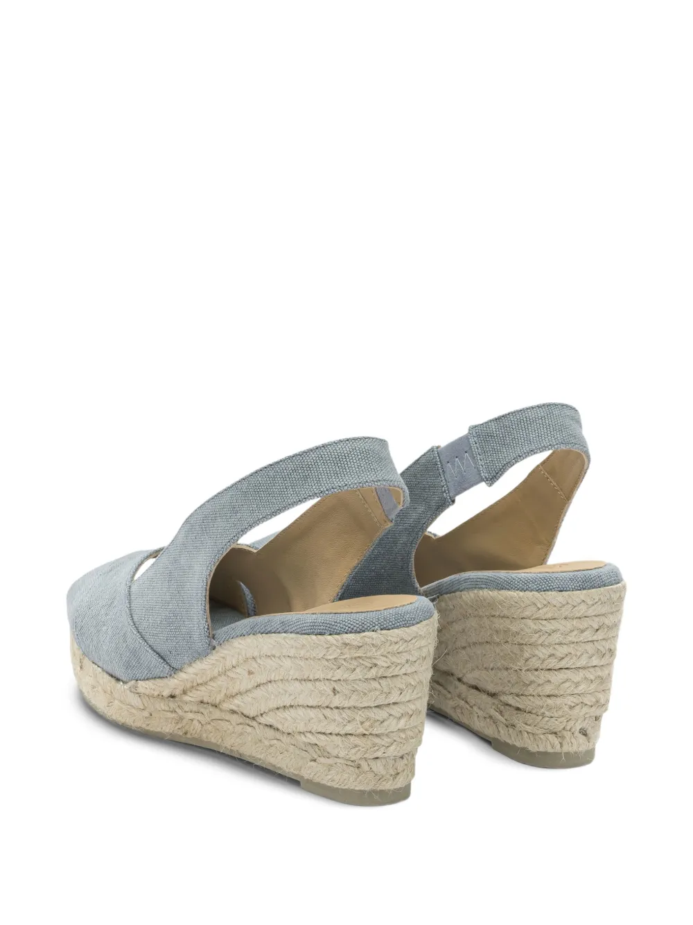 Castañer Diana espadrilles met sleehak Blauw