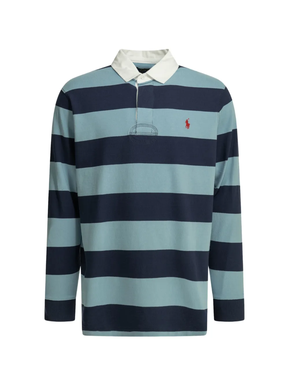 Polo Ralph Lauren striped long-sleeves polo shirt - Blau