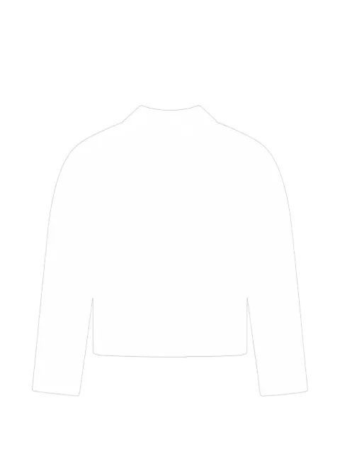 Auralee patch-pocket button-up coat