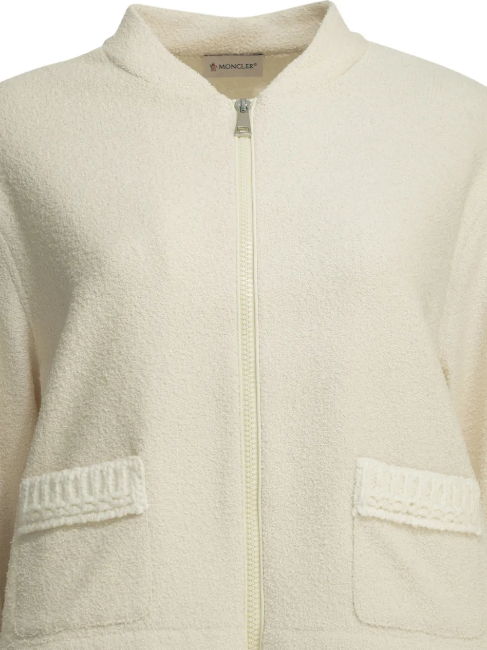 Moncler Jack met ritssluiting Beige