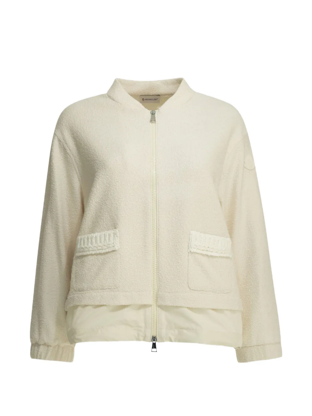 Moncler Jack met ritssluiting Beige