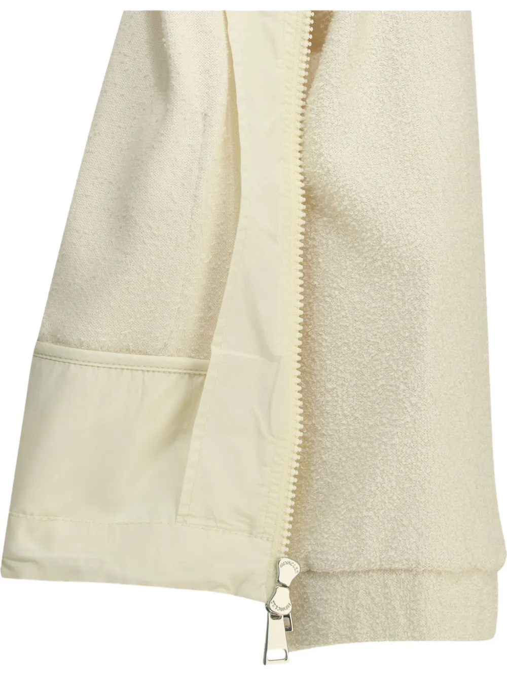 Moncler Jack met ritssluiting Beige