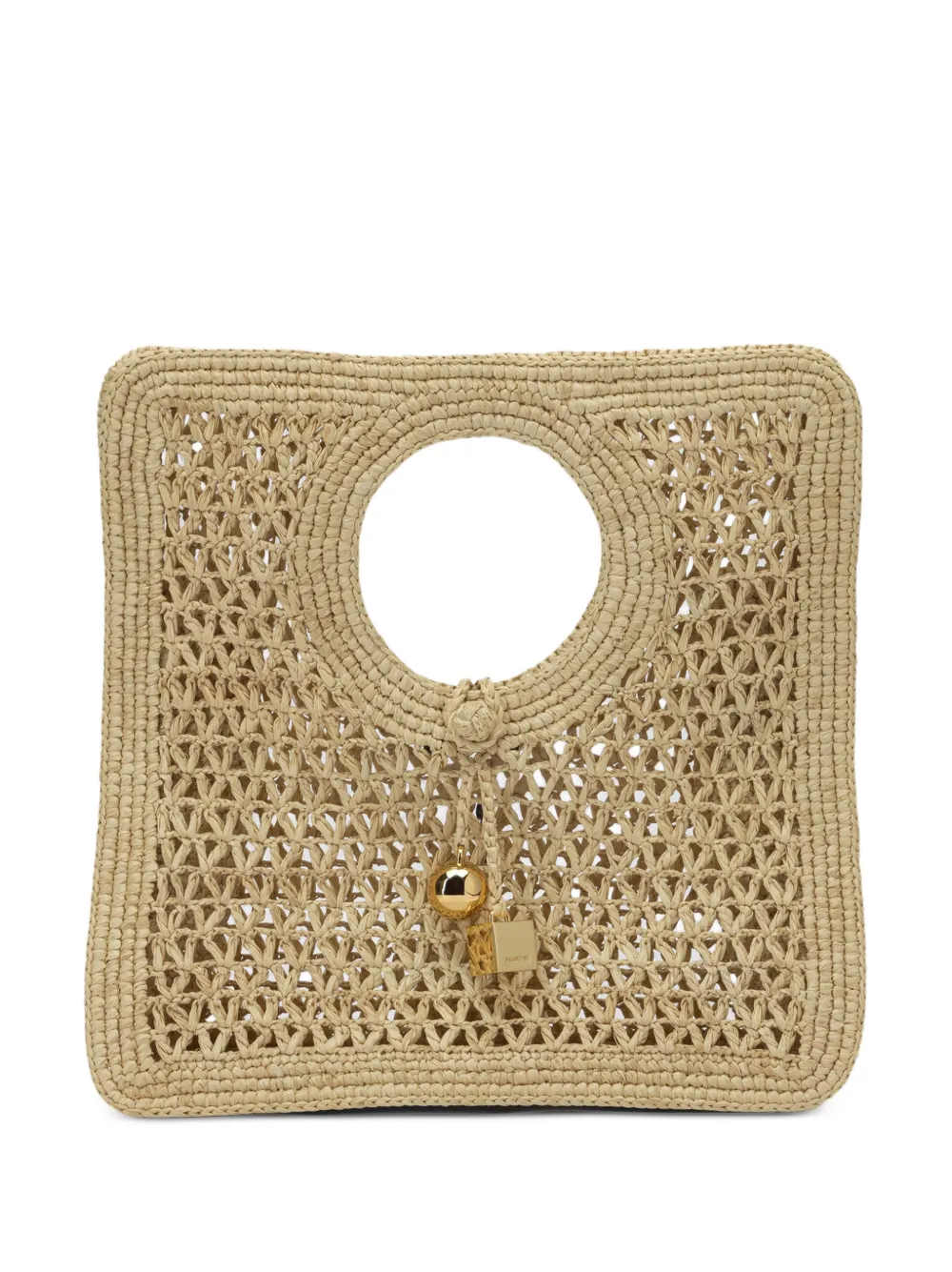 Jacquemus small Spiaggia tote bag - Toni neutri