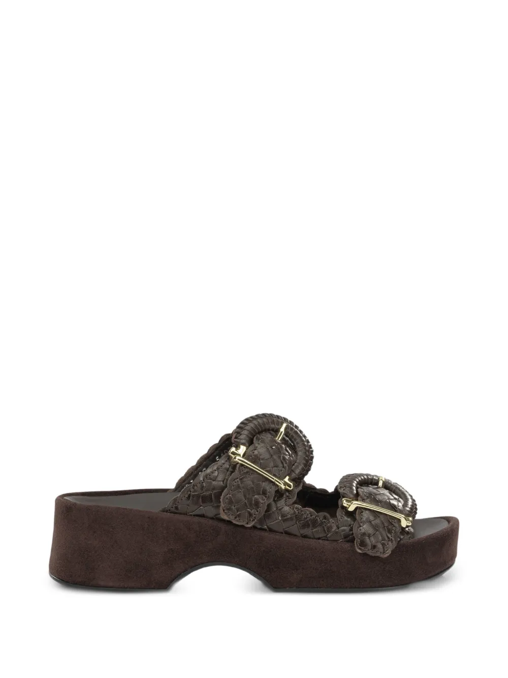 Toni Pons leather buckle-fastening sandals Bruin
