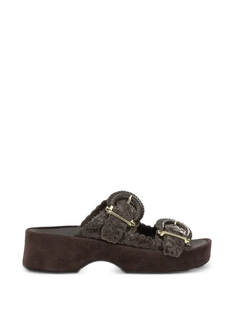 Toni Pons leather buckle-fastening sandals