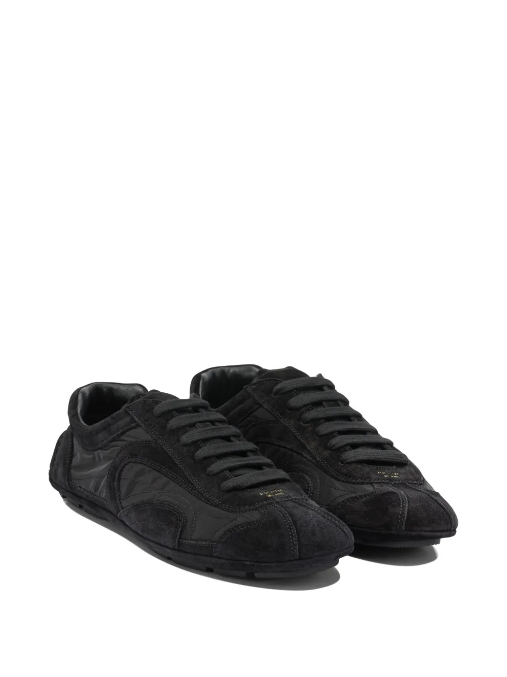 Prada Montecarlo sneakers Zwart