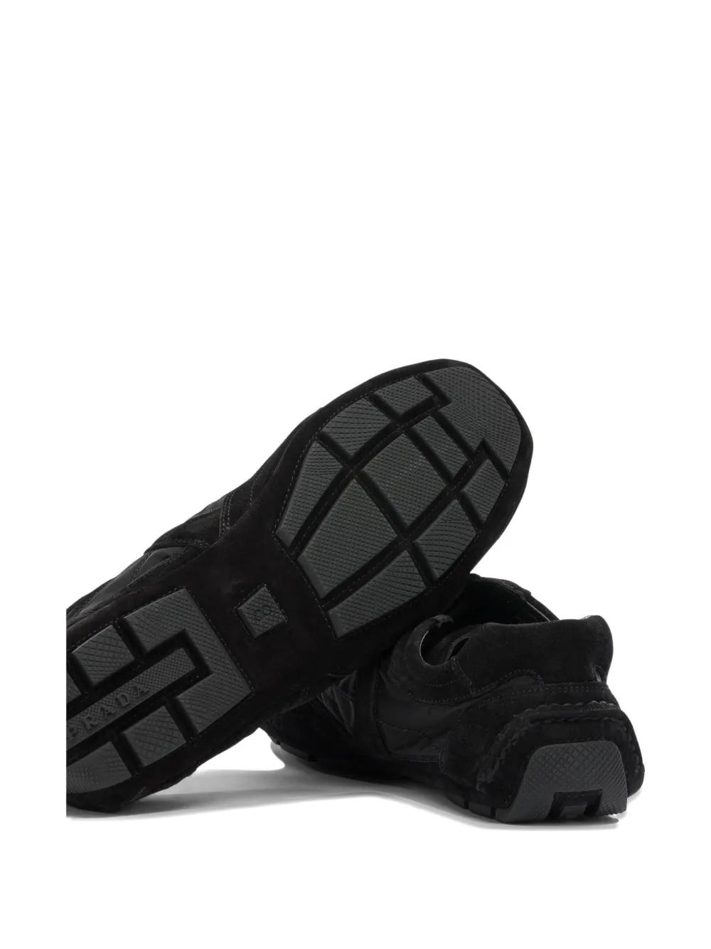 Prada Montecarlo sneakers Zwart