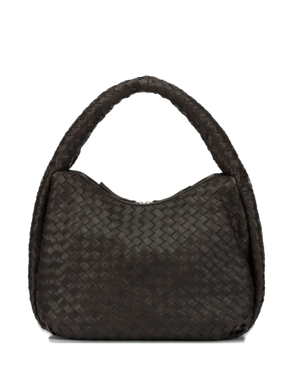 Officine Creative Bolina woven shoulder bag - Braun