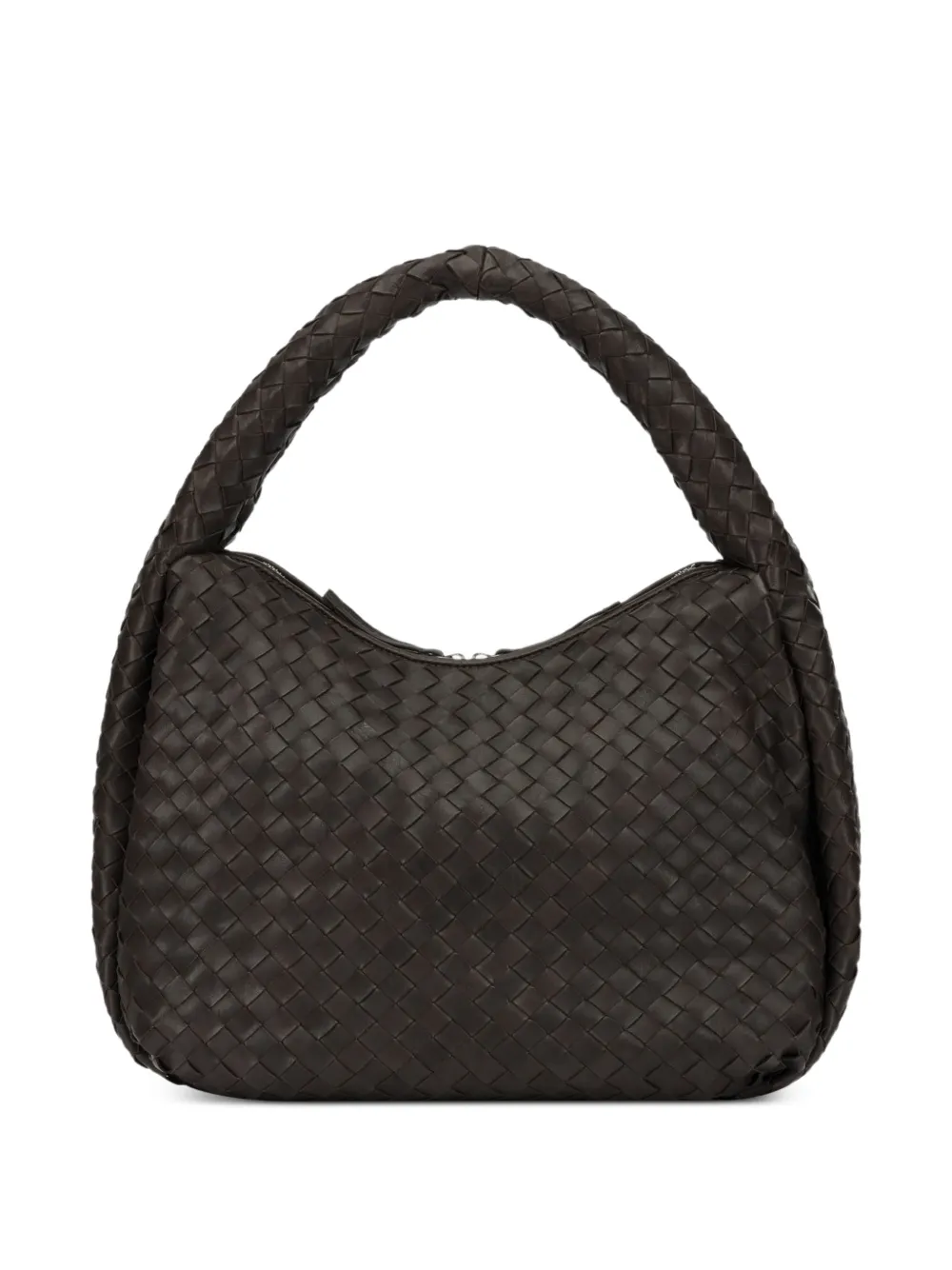 Officine Creative Bolina woven shoulder bag - Braun