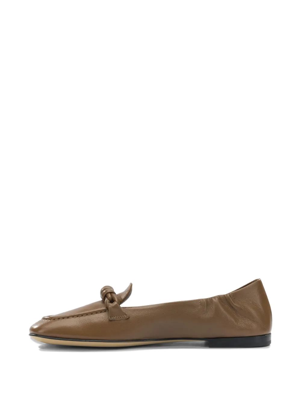 Pomme D´Or round-toe leather loafers Bruin