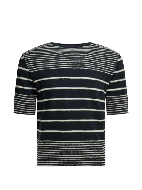 RAKKI Drummer striped short-sleeve sweater