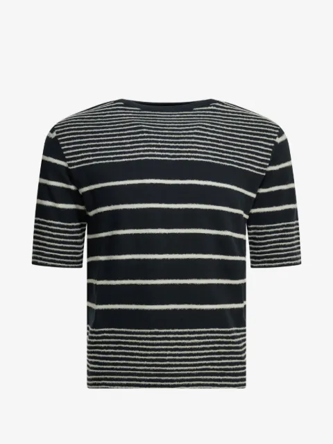 RAKKI Drummer striped short-sleeve sweater