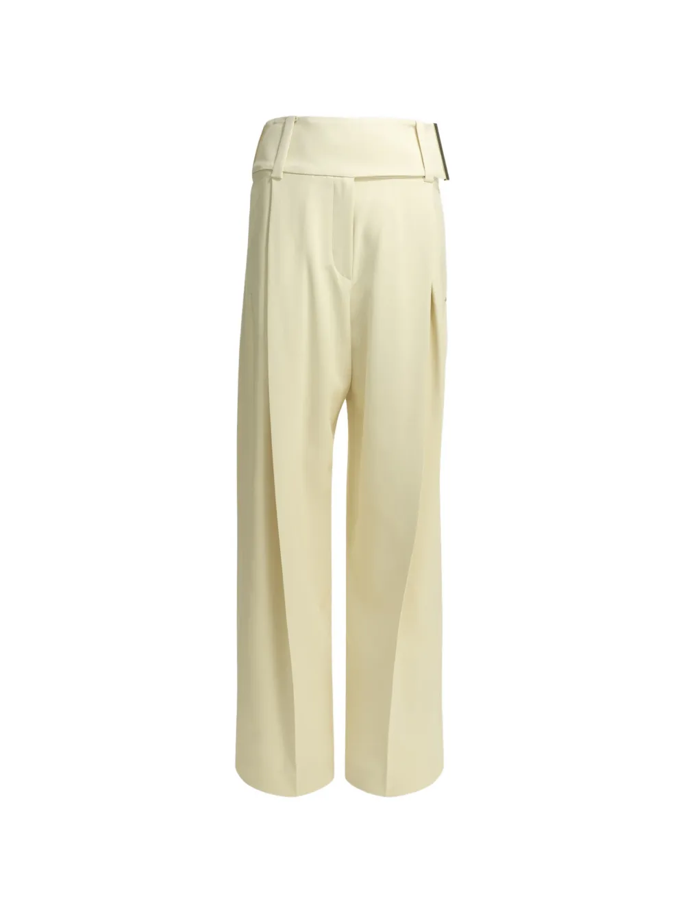 Max Mara belt-loops trousers - Bianco