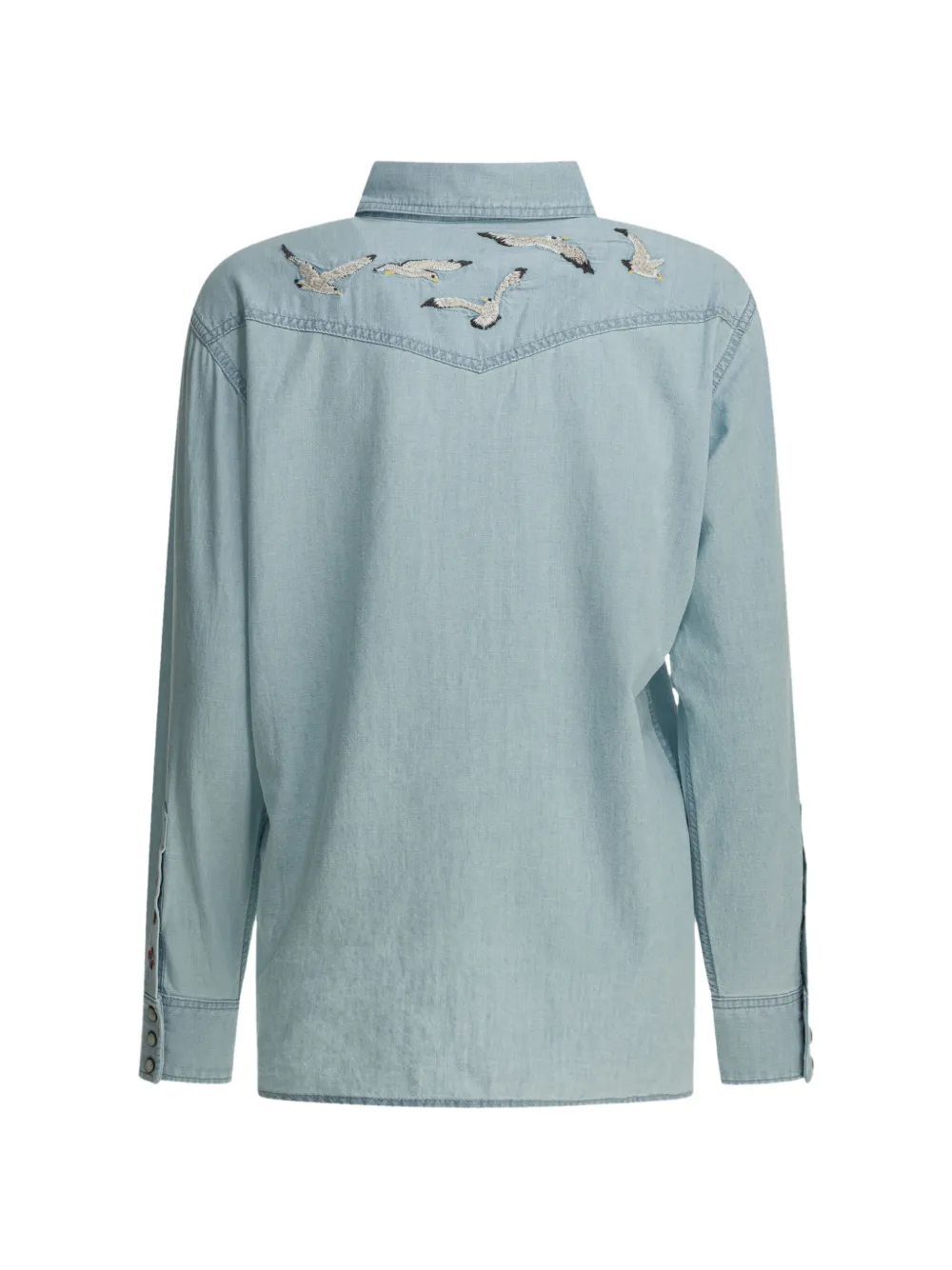  Filson Camicia Con Ricamo - Blu 