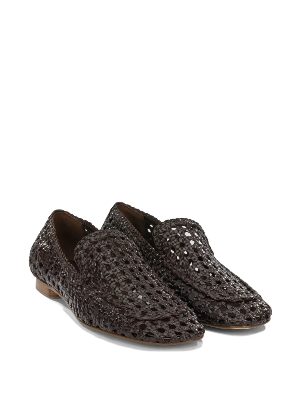 Toni Pons woven leather loafers Bruin